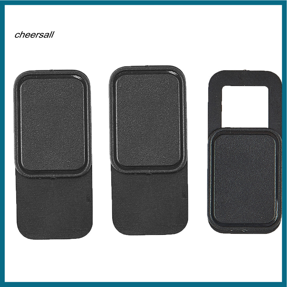 Cổ vũ| 3 Chiếc Webcam Shutter Slider Điện Thoại Camera Trước Bao Da Bảo Vệ Quyền Riêng Tư Miếng Dán