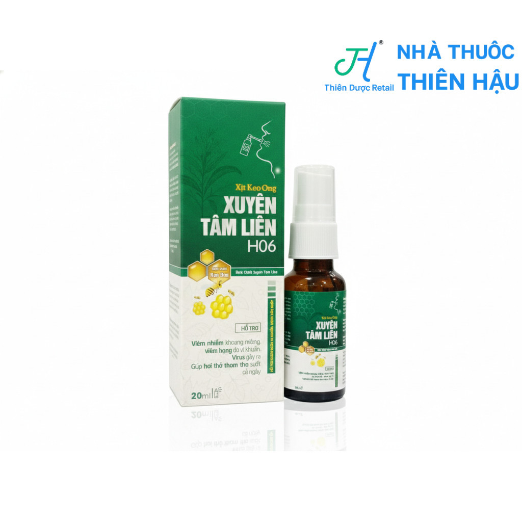 Xịt keo ong xuyên tâm liên H06