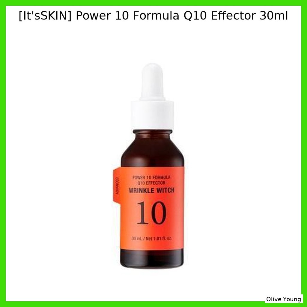 [It 'sSKIN] Power 10 Formula Q10 Effector 30ml / Serum Hàn Quốc / Phát sáng trẻ trung / Chính hãng 1
