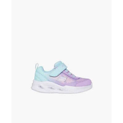SKECHERS - Giày sneakers bé gái cổ thấp S-Lights Sola Glow_303714N-TQLV