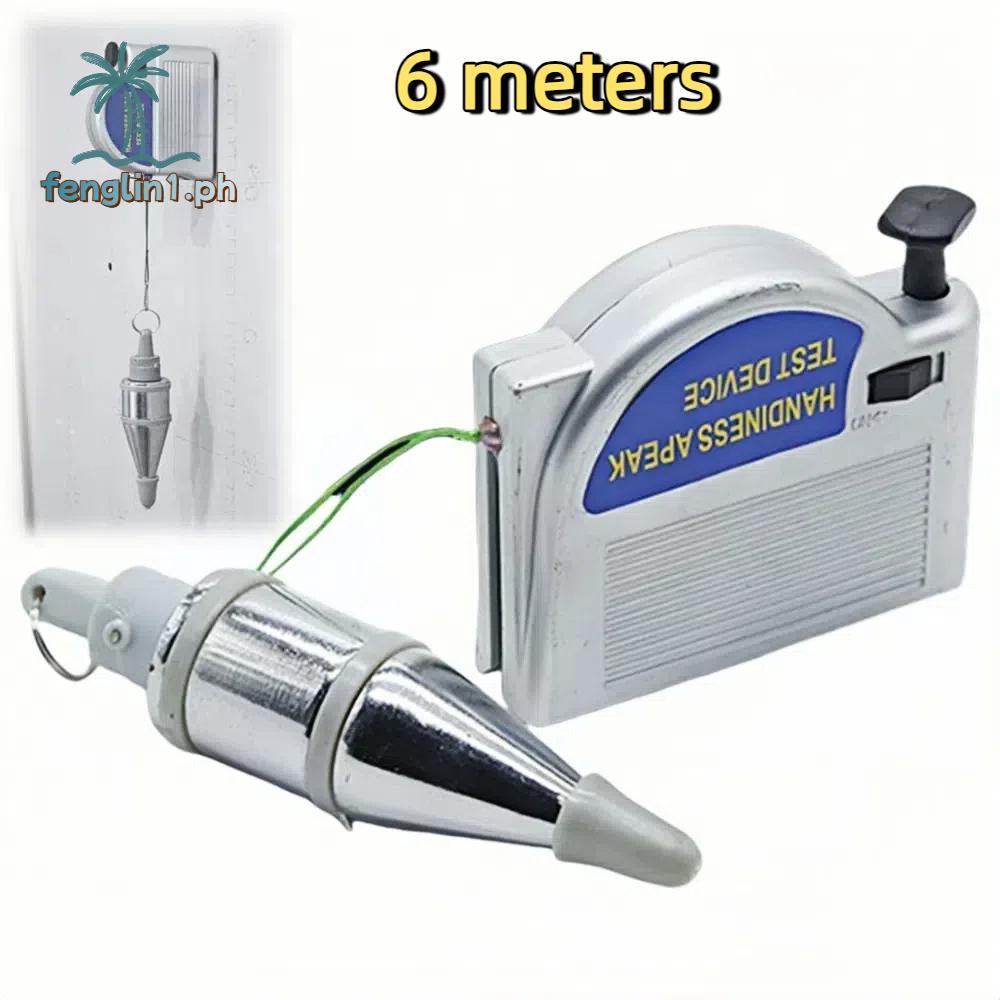FENGLIN Plumb Bob có thể thu vào, Tự động ổn định nhanh chóng Công cụ Plumb Bobs, Dòng búa bạc từ tí