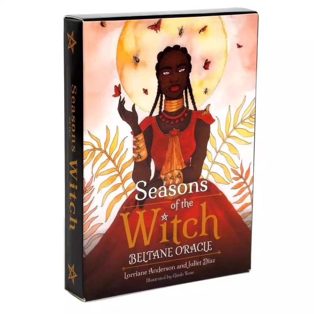 [Hàng có sẵn] Nữ thần Mùa Wushuo Thẻ Oracle Bảng tiếng Anh Trò chơi Thẻ trò chơi Seasons of the Witc