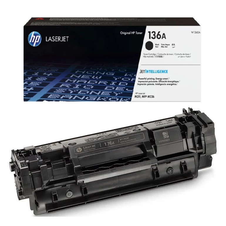 Mực in laser HP 136A (W1360A) chính hãng -  Dùng cho máy in LaserJet M211D/M211DW/M236DW/M236SDW