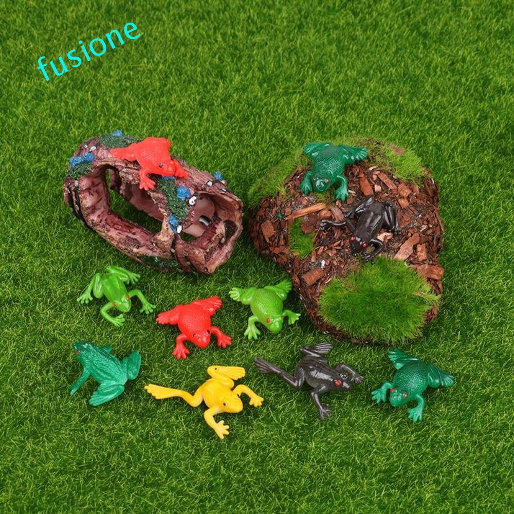 FUSIONEDGE Ếch Đồ Chơi Mô Hình Đồ Chơi Trẻ Em Cho Trẻ Em Con cóc Tricky Đáng Sợ Phao Nước Bóp Ếch Đồ