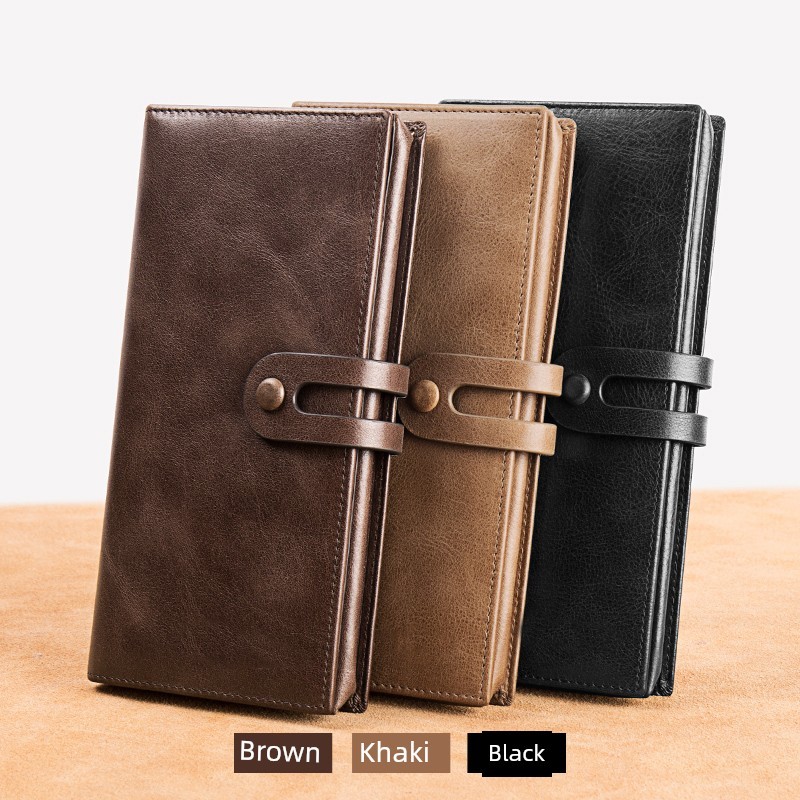 ví tiền nam bóp tiền nam Ví cổ điển nam da dài họa tiết clutch ví da chọn lọc ví một mảnh ví nam ví 