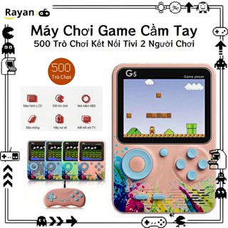 G5 Máy Chơi Game Cầm Tay 500 Trò Chơi Tuổi Thơ 2 Người Sử Dụng Kết Nối Tivi Âm Thanh Hình Ảnh Rõ Nét