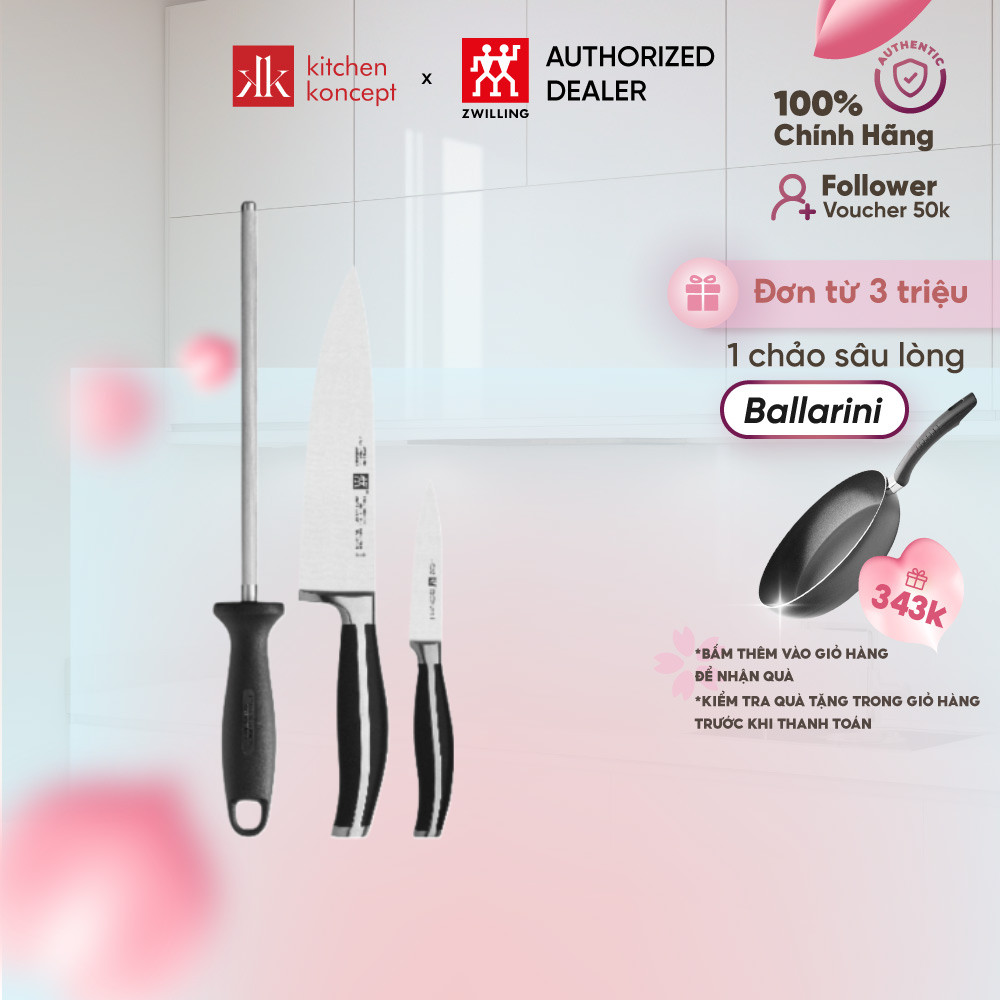 ZWILLING - Bộ dao Twin Cuisine - 3 món