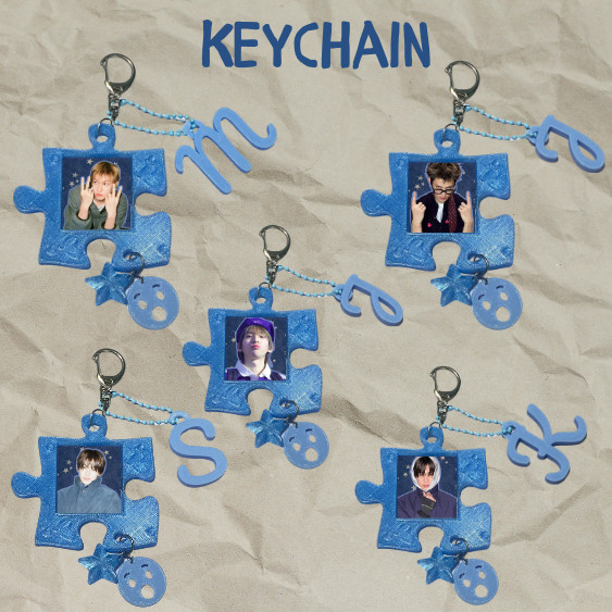 [KEYCHAIN] Móc khoá CORTIS kèm charm  - bubulee