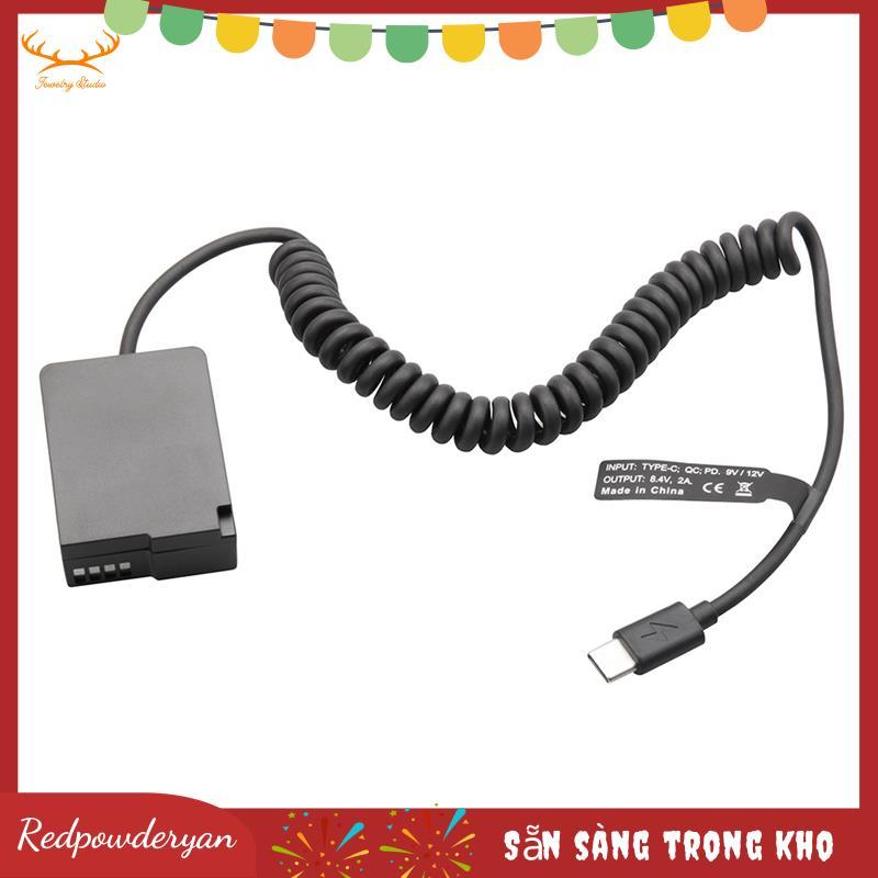 [Hàng có sẵn] Bộ phận khớp nối USB-C12 DMW-DCC8 PD cho GX8 FZ1000 FZ300 FZ200 G6 G7 G80 G81 G85 G95 