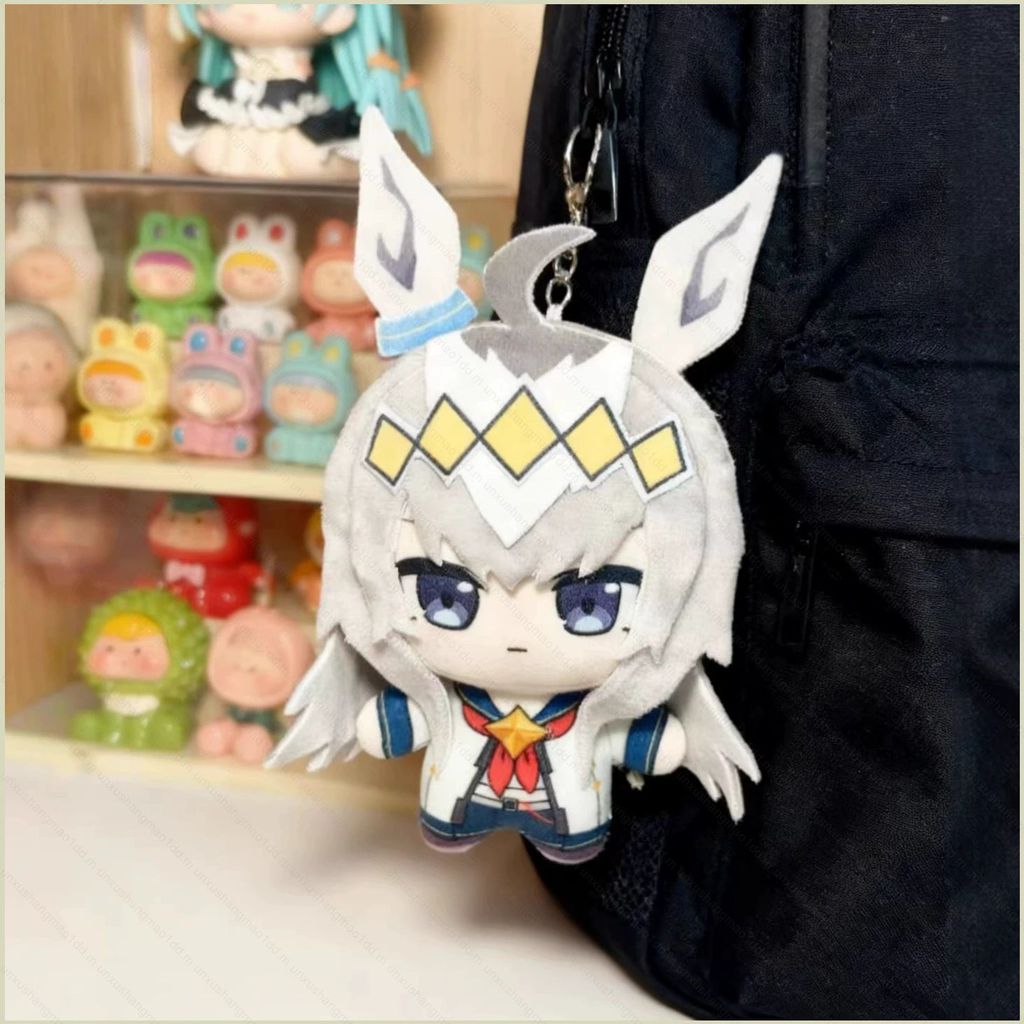 XS1 Umamusume: Pretty Derby Oguri Cap Symboli Rudolf Plushie Túi búp bê sang trọng dễ thương Charm X