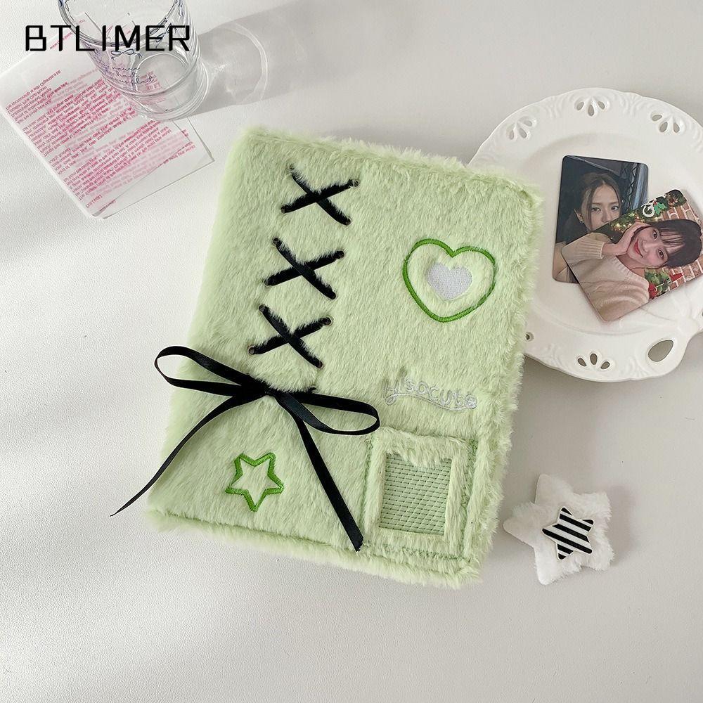 ESSECCOME Photocard Holder, Ribbon Bow A5 Album ảnh, Chất kết dính thẻ ảnh sang trọng phong cách múa