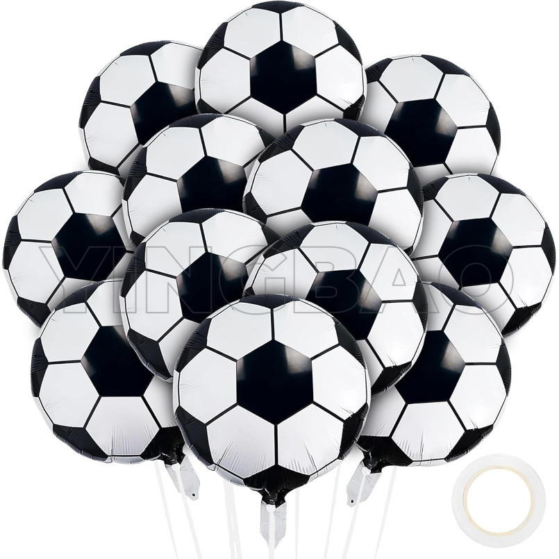 10 Chiếc Bóng Đá Bóng Bóng Bóng Đá Bóng Sinh Nhật Bóng Đá Chủ Đề Bóng Đá Trang Trí Tiệc ﻿