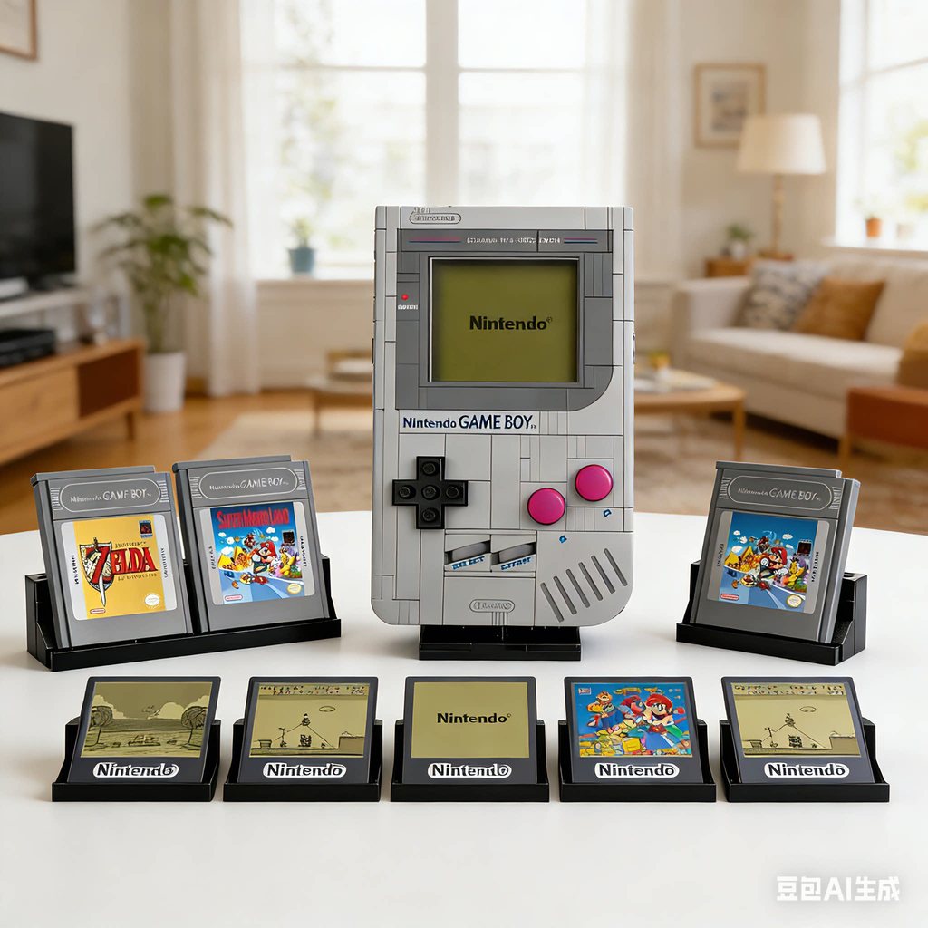 Super Mario Series 226 Khối Xây Dựng Bảng Điều Khiển Trò Chơi 72046 Trẻ Em Lắp Ráp Khối Xây Dựng Đồ 