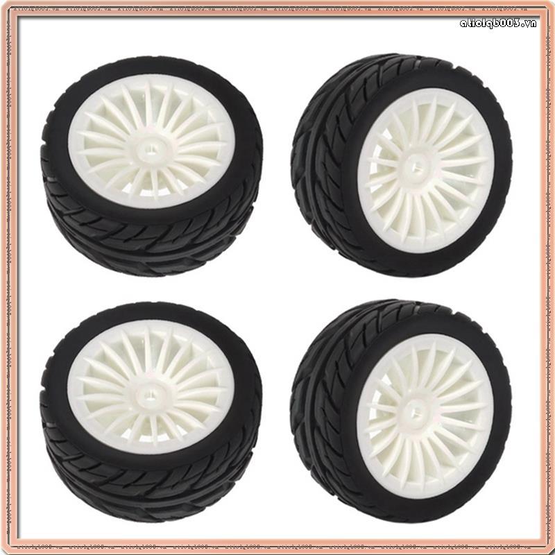 [Q B T C] 4 Bánh Xe Lốp Cao Su Cho SG1603 SG1604 1603 UD1601 UD1602 UD1603 UD1604 1 / 16 RC Xe Nâng 