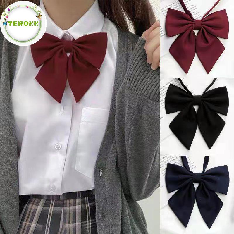 Dong Phuc hoc sinh nu be gai, JK style nơ dây handmade tu Nhat Ban