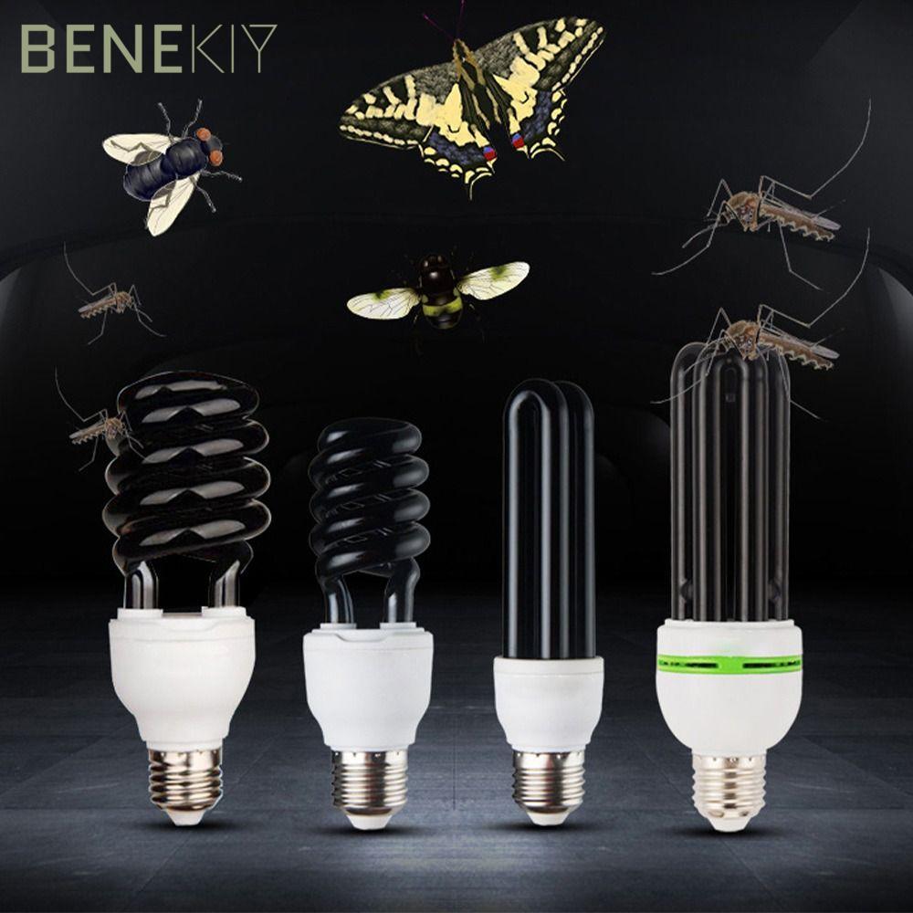 Đèn LED xoắn ốc BENEKIY, Hỗ trợ AC 220V UV Black Light, Huỳnh quang E27 UV Light Violet Lamp nhân gi