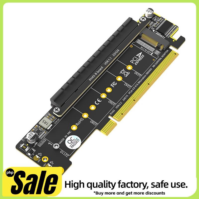 Bộ chuyển đổi PCIe NVMe kép, Bộ chuyển đổi PCIe 4.0 X16 sang NVMe kép & thêm 1x PCIe X16 (Tín hiệu X