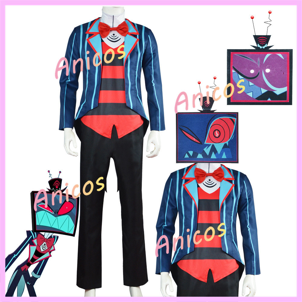 Hell Inn cos suit TV Demon Vaux cosplay suit Hazbin Hotel