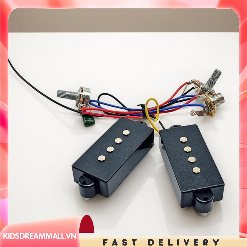Bass Guitar Âm Điều Khiển Dây Điện Bass Preamp Mạch Equalizer Cho Active Bass Pickup