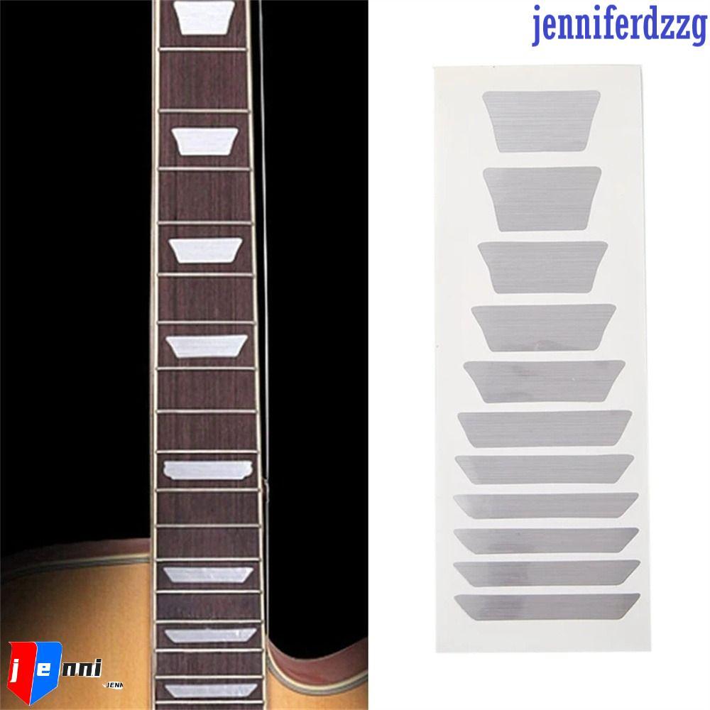 JENNIFERDZZG Cross Inlay Đề Can Guitarra Phụ Kiện Nhạc Cụ Guitar Inlay Miếng Dán Đàn Guitar Acoustic