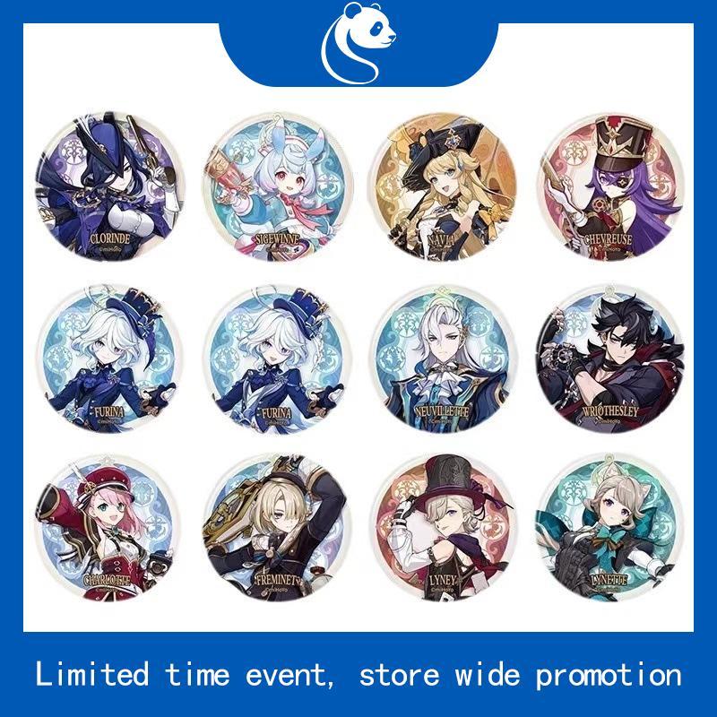 [Có sẵn] Huy hiệu/badge quan chấp hành Fatui Childe/Arlecchino/Dottore/Pantalone Official Genshin Im