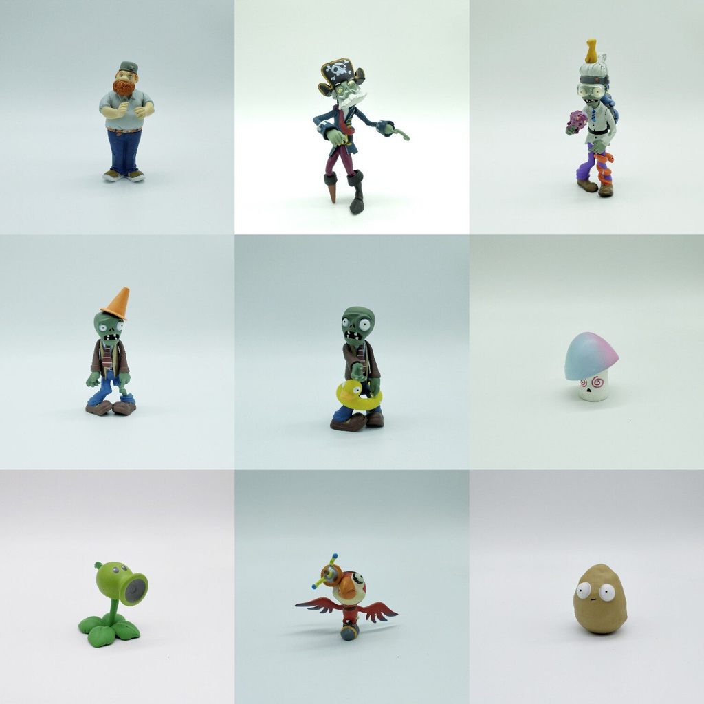 Số lượng lớn Cây Bác Zombies Khoai Tây Lặn Zombies Dance King Zombies Cướp Biển Zombies Hoa Hướng Dư