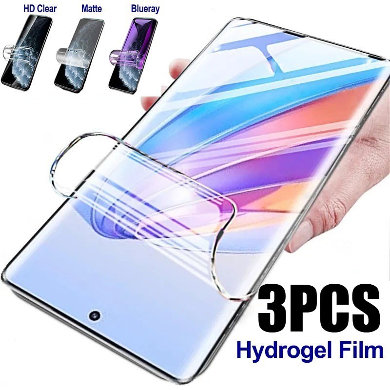 3 Miếng Dán Bảo Vệ Màn Hình HD Mềm Cho Oukitel C17 C50 C51 C53 C57 C57s C58 C59 C60 C65 Pro Chống Gi