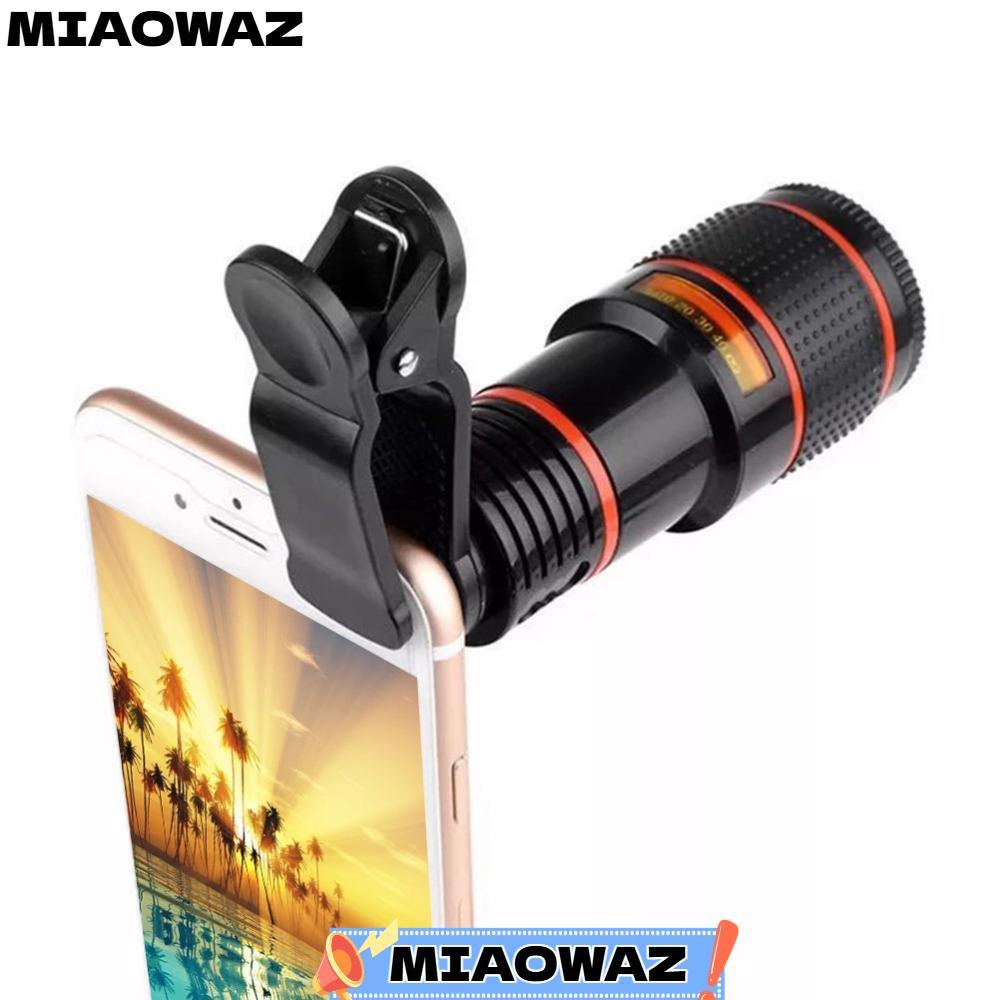Bộ ống kính máy ảnh MIAOWAZ, với ống kính tele Zoom 8X đa năng, quan sát thể thao kính thiên văn một