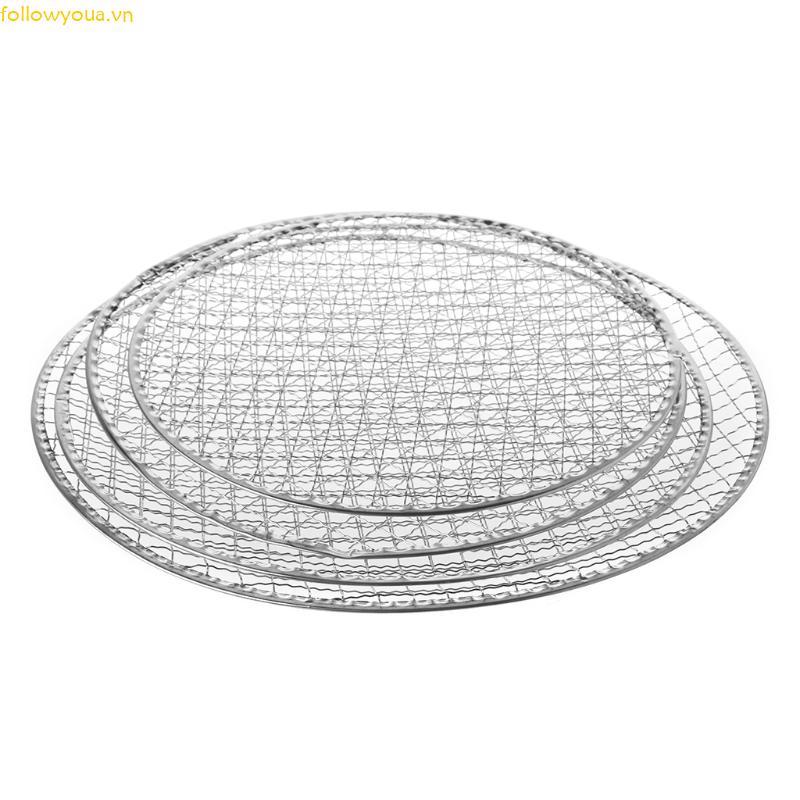 Fol Dùng Một Lần BBQ Thịt Nướng Giỏ Lưới Dây Lưới Cá Dụng Cụ Rau Củ Nóng