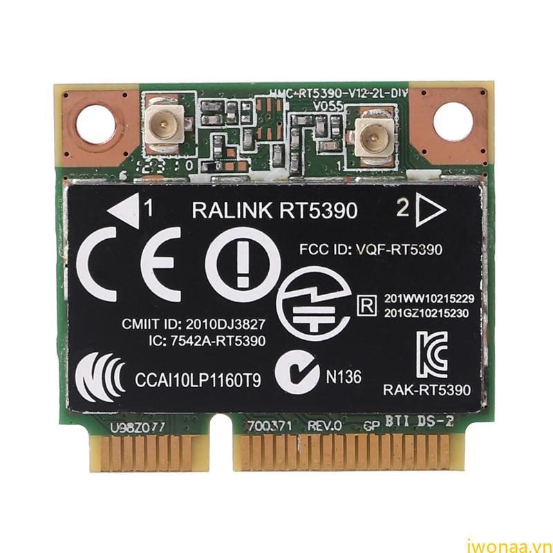IWO RT5390 Half Mini PCIe Wlan Card SPS 670691-001 cho RaLink HP436 CQ45 SP