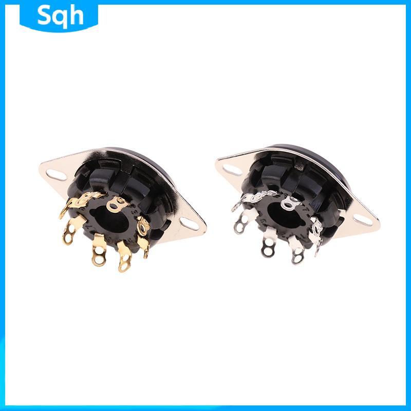 Bri 1 8Pin Bakelite Tube Soet Base S8WPF Mạ vàng cho KT88 6550 6SN7 EL34 Ống chân không Amp ywr