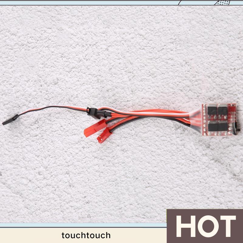 RC ESC 30A 4-8V Bàn chải điều khiển tốc độ động cơ 1 / 16 1 / 18 để leo núi RC Car Ship Tank Mini 4W