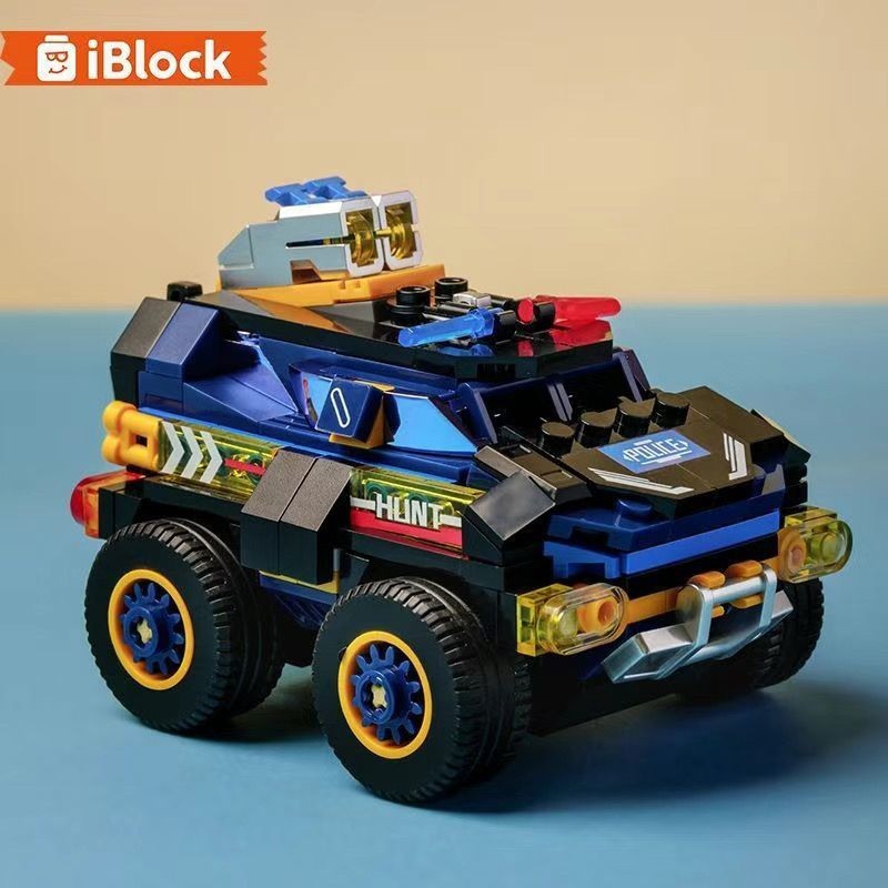 Iblock Lính Cứu Hỏa SWAT Trẻ Em Lắp Ráp Khối Xây Dựng Đồ Chơi Đẹp Trai Mecha Mẫu Bé Trai Quà Tặng Si