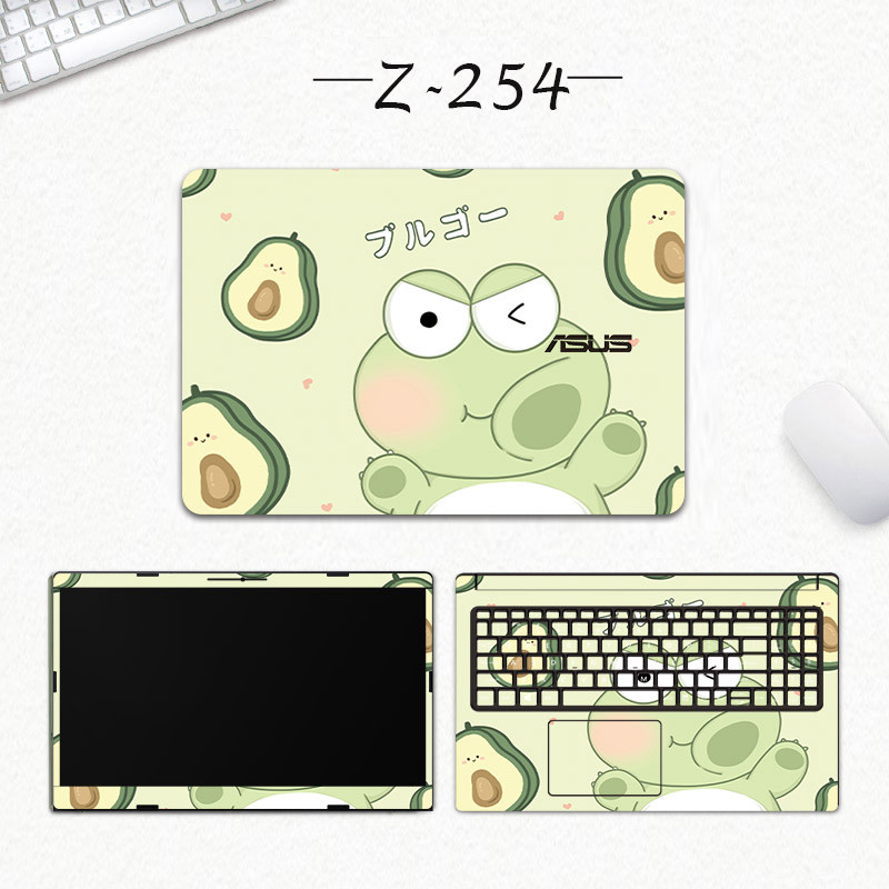 ASUS Zenbook A14 UX5406S 3 Chiếc ABC Không Còn Lại Costomized Máy Tính Laptop Precut Decal Da Vinyl 