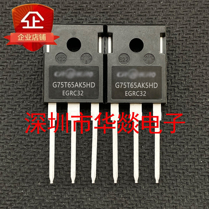 5 Cái / lô G75T65AK5HD Kho Hàng Có Sẵn TO-247 IGBT Power Ống Đơn 75A 650V Có Thể Bắn Trực Tiếp Hàng 
