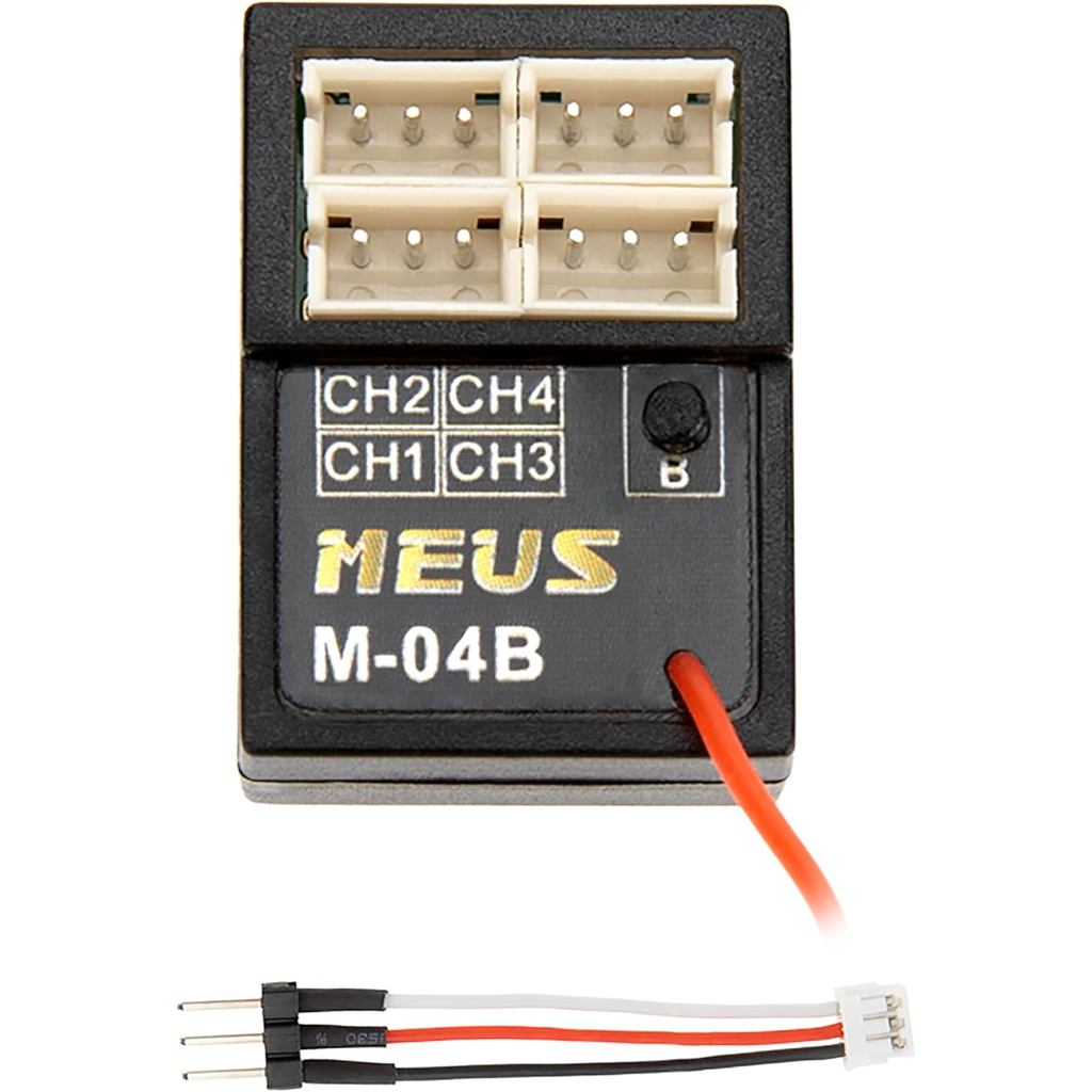 Bộ thu RC MEUS RACING 2.4GHz M-04B Điều khiển tầm xa RX Tương thích với Bộ phát RC MEUS Racing ME-10