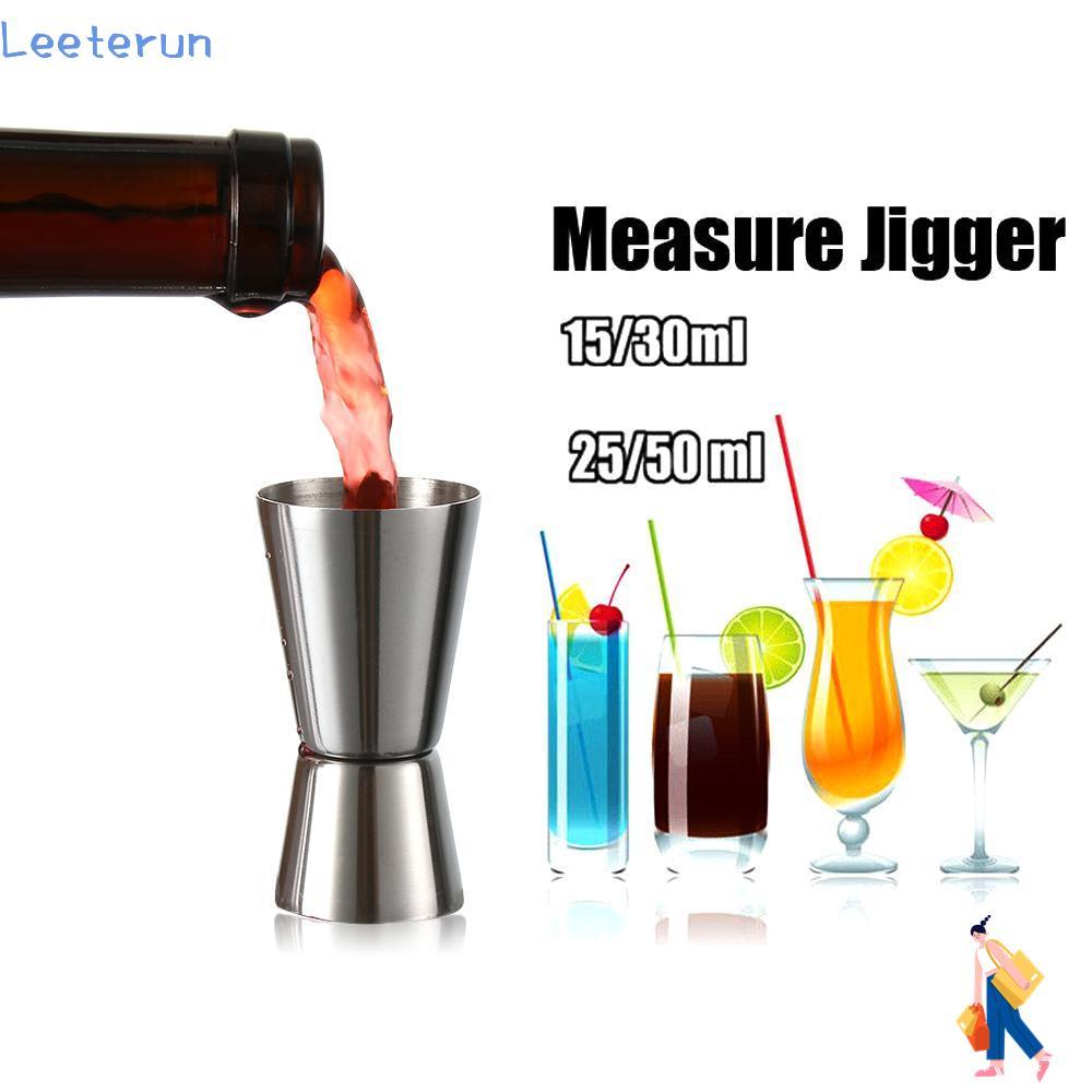 Dụng cụ thanh uống nước bằng thép không gỉ LEETERUN Measure Jigger Cup