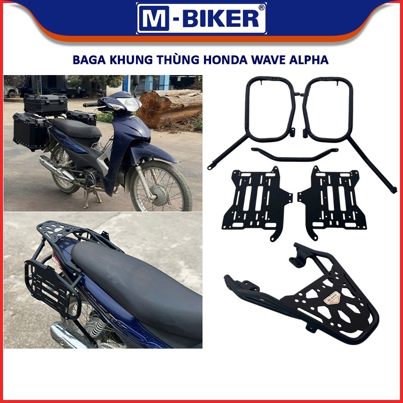 Baga Wave Alpha, Baga sau Wave Alpha, Khung treo thùng hông dành cho Honda Wave Alpha