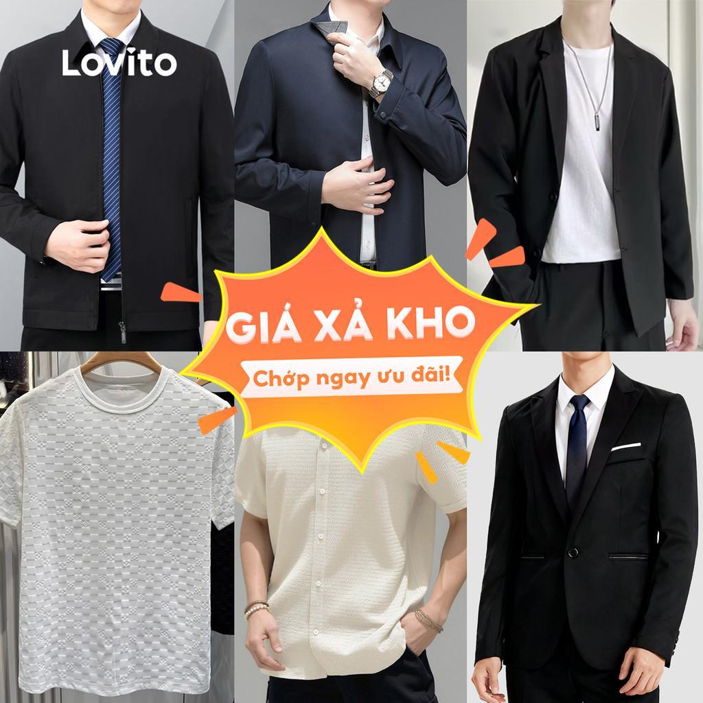 Lovito Special Casual Men Apparel