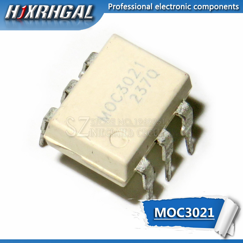 1 CÁI MOC3021 DIP-6 optocoupler 3021 MOC3021M mới nguyên bản