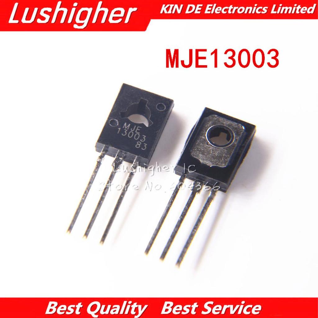 100 CHIẾC MJE13003 TO126 MJE13003-2 TO-126 E13003 E13003-2 Mới