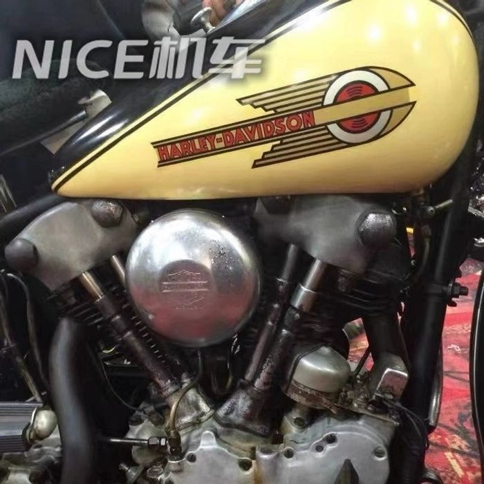 Retro style fuel tank sticker for older XL883 motorcycles, ROAD KING motorcycle body decoration stic