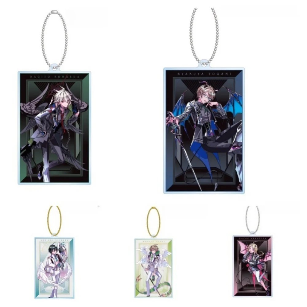 Móc khóa Danganronpa Anime Acrylic Mica in 2 mặt Nanami Chiaki Nagito Komaeda Byakuya Togami Shuichi
