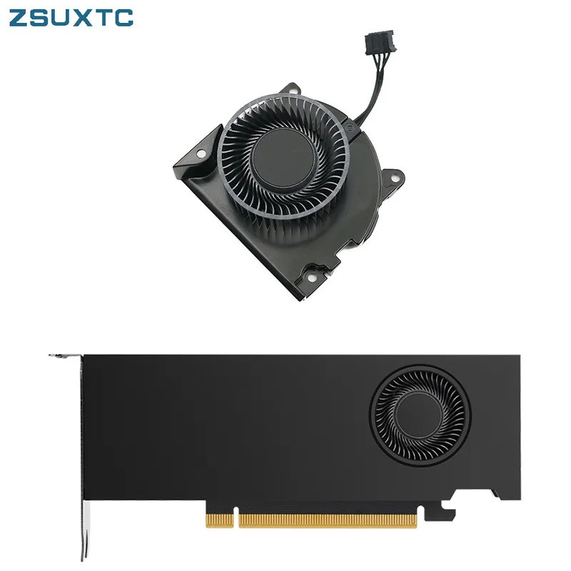 Quạt Làm Mát HL BAPC0420B2UP001 BAPB0420B2UP001 Dành Cho PNY NVIDIA Quadro RTX A2000 6GB 12GB Đồ Họa