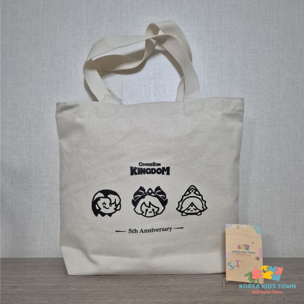 OFFICIAL Cookie Run Kingdom 5th Anniversary Beast Cookie Eco Bag Tote