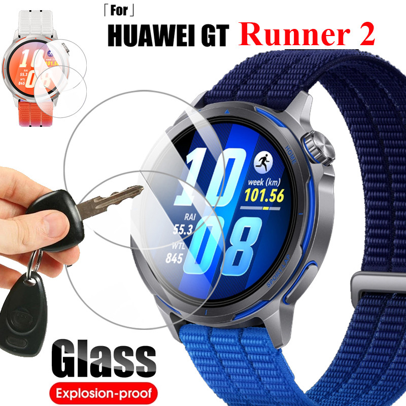 Kính Cường Lực Cho Huawei Watch GT Runner 2 Đồng Hồ Thông Minh Bảo Vệ Màn Hình Chống Cháy Nổ Cho Hua
