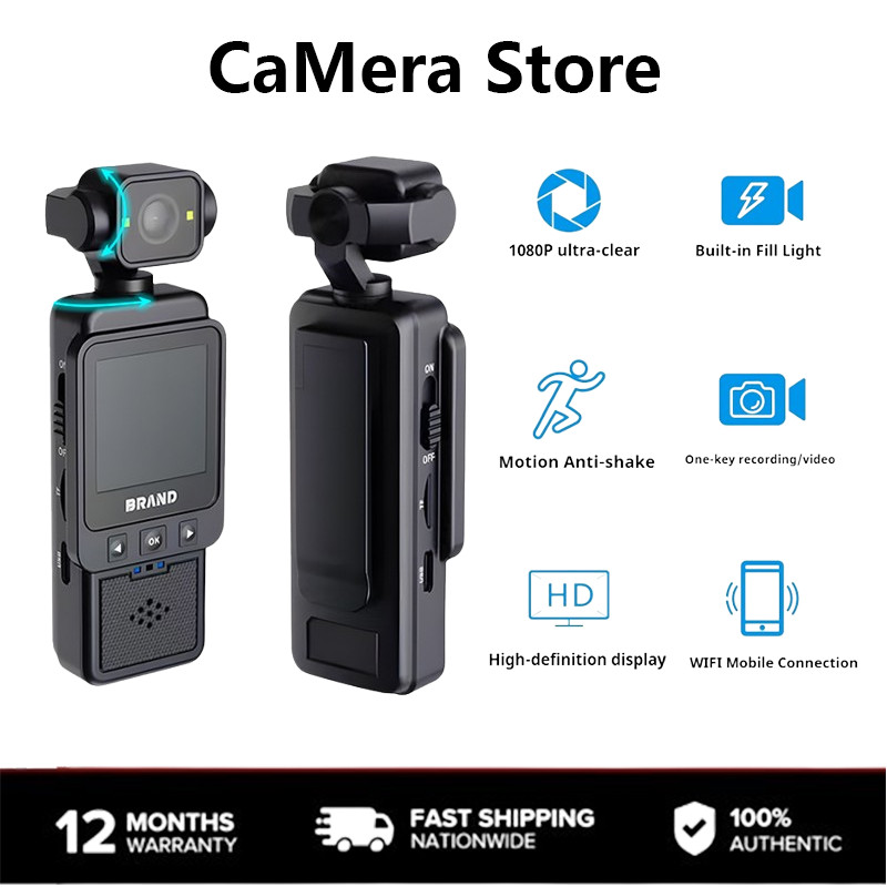 Camera thể thao độ phân giải cao CaMera Store DV01, máy ghi âm gắn ngực, tạo tác đi xe đạp, chụp vlo