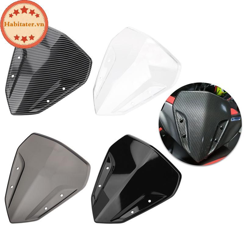 TATER Kính chắn gió xe máy Kính chắn gió Air Wind Deflector Cover Dome Viser cho YAMAHA NVX155 Aerox