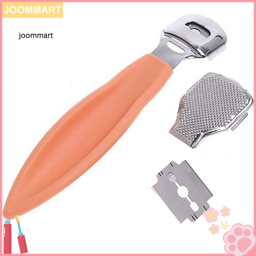 [Jm] Dụng cụ mỹ phẩm Dụng cụ làm móng chân ngô Dụng cụ tẩy vết chai với 10 lưỡi dao