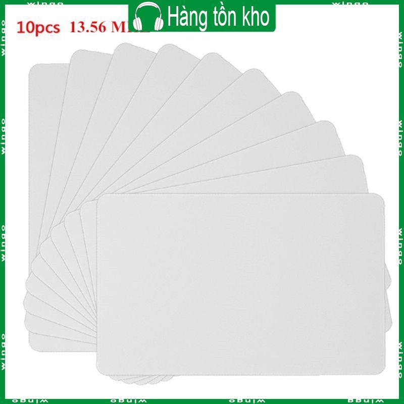 WIN Bộ 10 Thẻ NFC Trống 13 Thẻ NFC Tần Số 56MHZ Thẻ NFC Thẻ NFC Cho Điện Thoại Di Động Và Thiết Bị H
